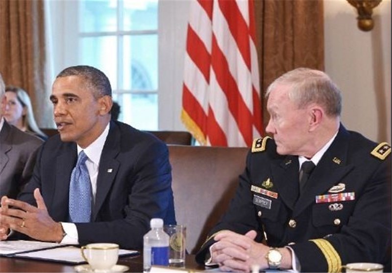 رایزنی باراک اوباما با نظامیان بلند پایه آمریکایی درباره افغانستان