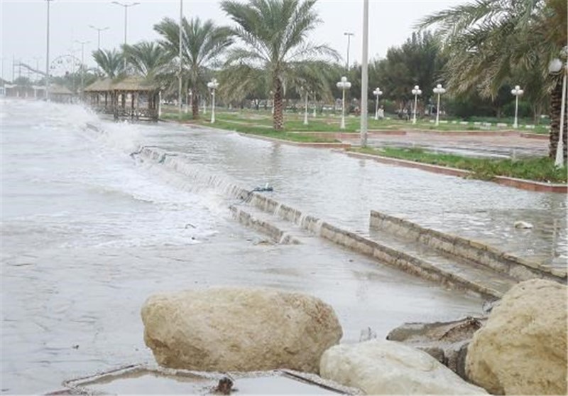 خسارت بر اثر وقوع گردباد شدید در جنوب استان بوشهر