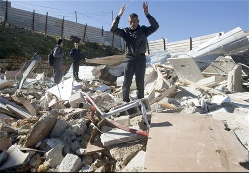 تخریب منزل مسکونی یک فلسطینی در قدس اشغالی