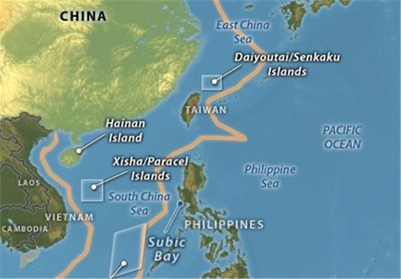 US Warship Sails near South China Sea Reef