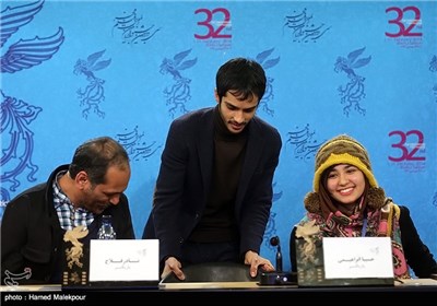 نشست خبری فیلم سینمایی چند متر مکعب عشق