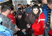 زخمی شدن 4 نیروی هلال احمر سوریه در حمله مسلحانه تروریست‌ها