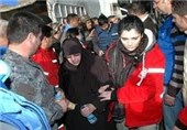 تخلیه گروهی دیگر از غیرنظامیان از شهر حمص