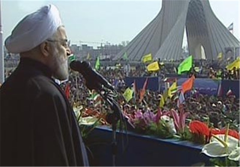 President Rouhani Blasts Enemies&apos; Threatening Tone against Iran