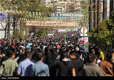 راهپیمایی ۲۲ بهمن-شیراز