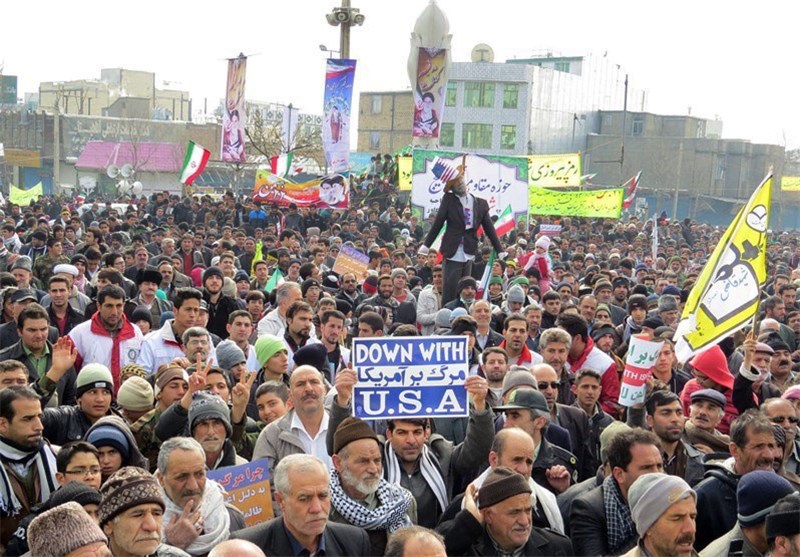 راهپیمایی 22 بهمن با حضور حماسی مردم کنگاور برگزار شد
