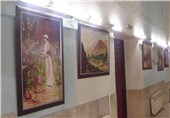نمایشگاه نقاشی هنرمندان کرمانی در رفسنجان گشایش یافت