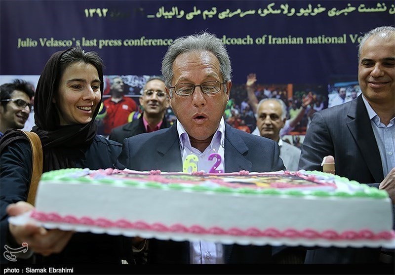 Julio Velasco Says Goodbye to Iran&apos;s Volleyball (+Photos)