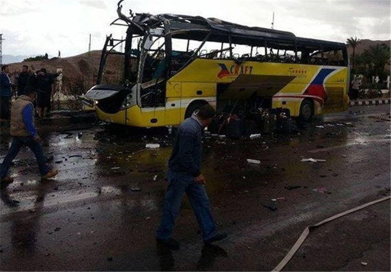 سفارت آمریکا در مصر حمله تروریستی به اتوبوس گردشگری در سینا را محکوم کرد