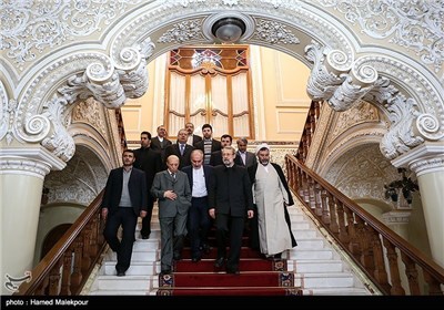 لاریجانی یستقبل روساء برلمانات سوریا و الصومال و الجزائر
