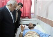 عیادت استاندار مازندران از مجروحان سانحه اتوبوس محور هراز