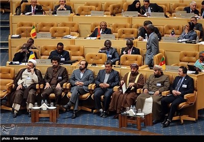 علی هامش مؤتمر اتحاد برلمانات الدول الاسلامیة
