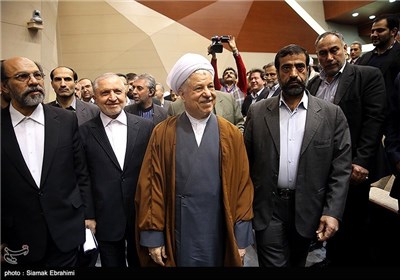ورود آیت‌الله اکبر هاشمی رفسنجانی رئیس مجمع تشخیص مصلحت نظام