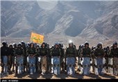 Basij Forces Hold Drills in Central Iran