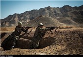 Basij Forces Hold Drills in Central Iran