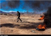 Basij Forces Hold Drills in Central Iran