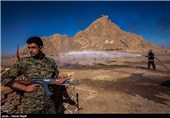 Basij Forces Hold Drills in Central Iran