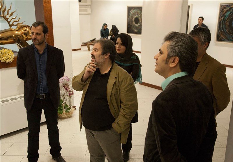 آثار آریامنش؛ پلی میان خوشنویسی و نقاشی