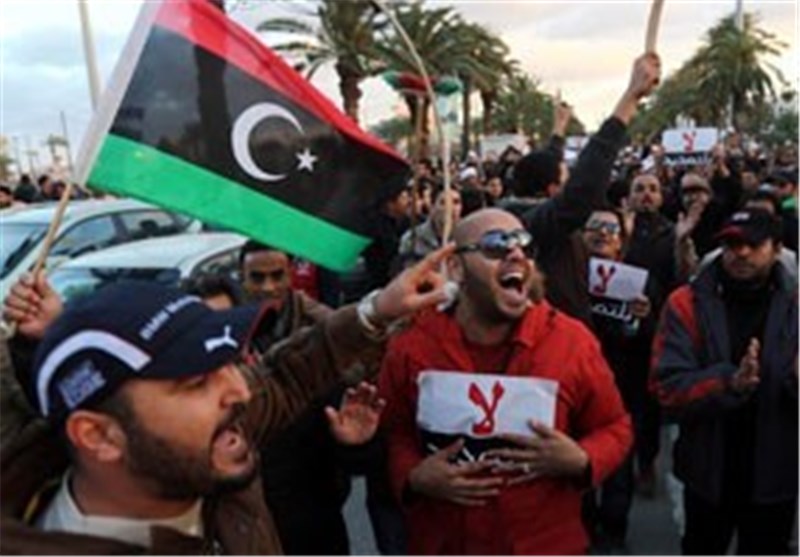تظاهرات مردم لیبی علیه بازنگری در قانون عزل سیاسی