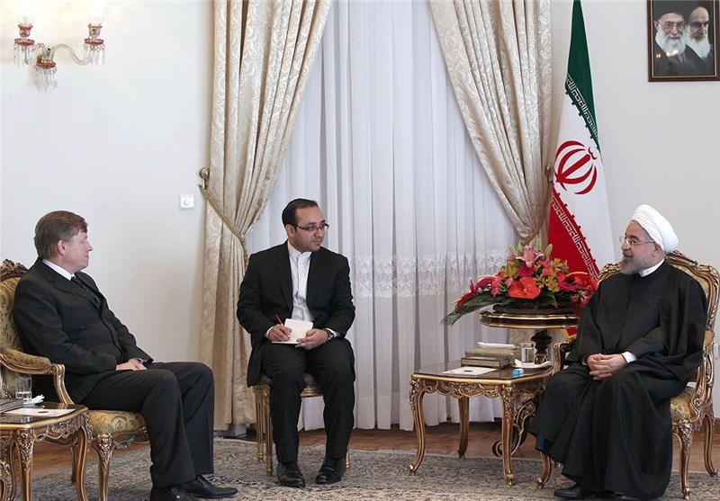 New European Ambassadors Meet Iran’s President