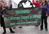 از هر 3 زن نظامی آمریکایی، یک زن مورد تجاوز قرار می‌گیرد