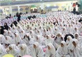 جشن تکلیف 2100 دانش‌آموز دختر در شهرستان بوشهر