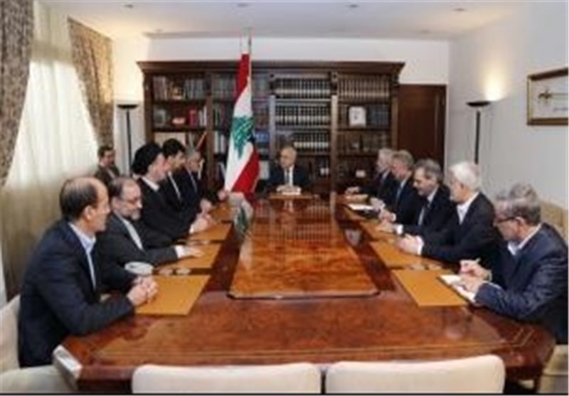 بررسی راه های تقویت روابط ایران و لبنان در دیدار بروجردی با میشل سلیمان