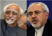 Iranian FM, Indian VP Meet in New Delhi, Discuss Broad Issues
