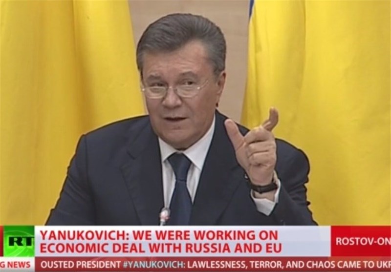 Deposed Ukrainian President Vows Fightback