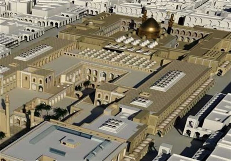 جدیدترین تصاویر از ساخت صحن بزرگ حضرت زهرا (س)