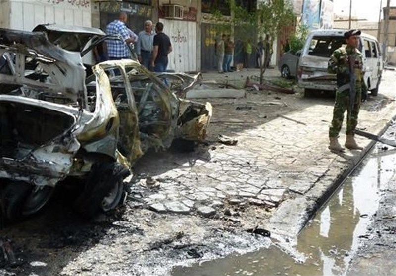 کشته شدن سه نیروی امنیتی عراق بر اثر انفجار بمب در الرمادی