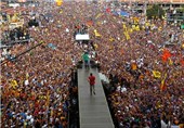 Large Pro-Government Rally Held in Venezuela