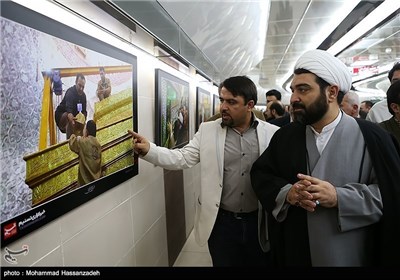 افتتاح معرض صور لضریح الامام الحسین (ع)