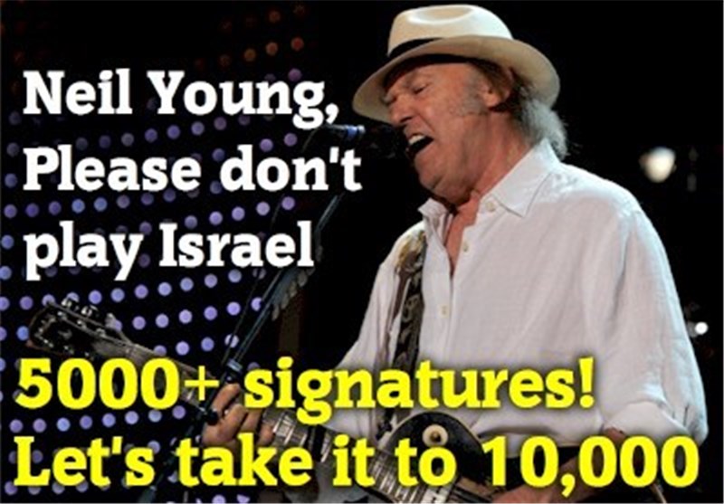 درخواست یک کمپین مردمی از «نیل یانگ» برای کنسل کردن کنسرتش در اسرائیل
