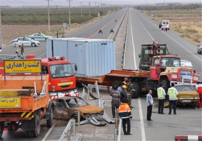 تلفات تصادفات جاده ای بوشهر 11 درصد کاهش یافته است