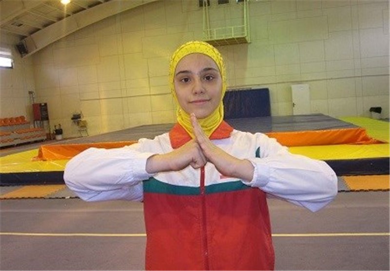 Iranian Woman Kiani Wins Gold in Asian Junior Wushu Championships