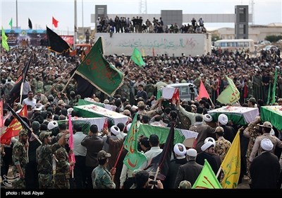 Bodies of Iranian Soldiers Killed in Iraqi Imposed War Return Home