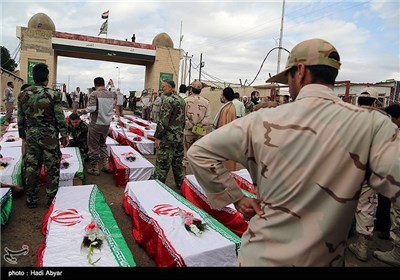 Bodies of Iranian Soldiers Killed in Iraqi Imposed War Return Home