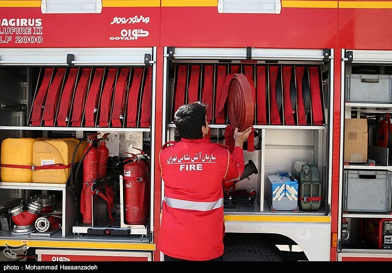 استقرار آتش‌نشانان در 260 نقطه شهر تهران در ایام آخر سال