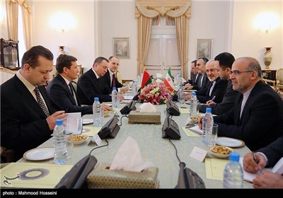 Iran's FM Zarif, Belarusian Counterpart Meet in Tehran