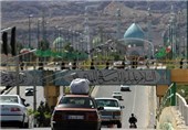 استقبال مسافران نوروزی از حسینیه 500 ساله برغان البرز