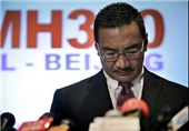 کنفرانس خبری وزیر راه مالزی درپی سقوط دومین هواپیمای مسافربری این کشور