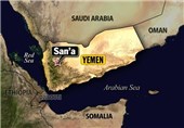 تخریب یک ساختمان امنیتی در یمن براثر انفجار خودرو بمب‌گذاری شده