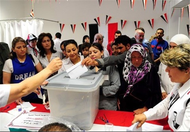 Long Queues Formed at Polling Stations in Syria (+Video)