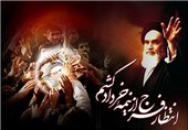 بیست و ششمین سالگرد ارتحال امام خمینی (ره) در گلستان برگزار شد‌