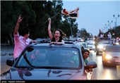 Street Celebrations in Syria after Presidential Election