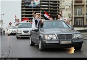 Street Celebrations in Syria after Presidential Election