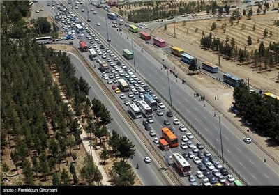 تصاویر هوایی از مرقد مطهر امام (ره)