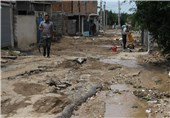 سیلاب، راه‌های روستایی نوشهر را مسدود کرد