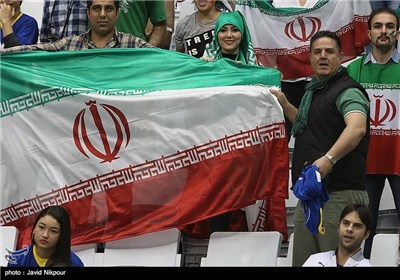 دیدار اول تیم های ملی والیبال ایران و برزیل در لیگ جهانی ۲۰۱۴ 